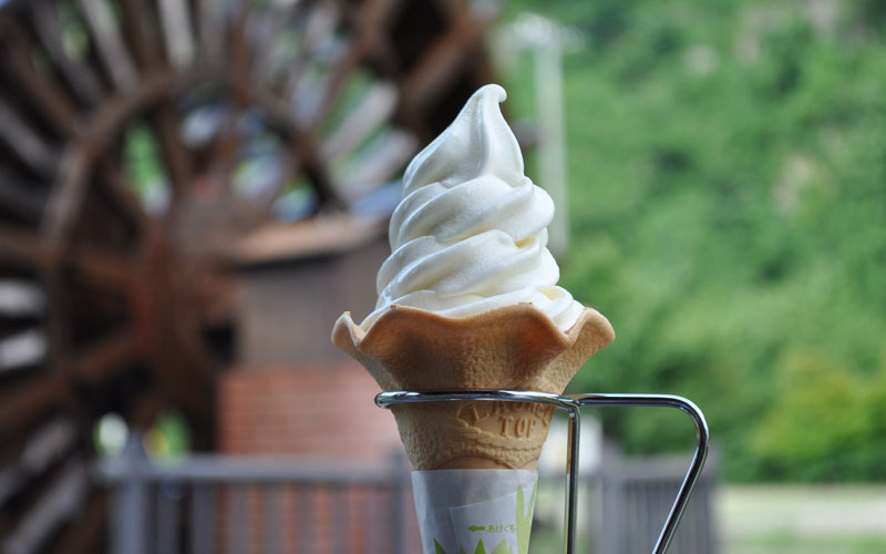 名物「ゆずソフト」